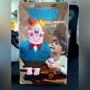 Vintage Whitman Happycraft Tubby 21” Doll-Maker Kit 1973 Sealed